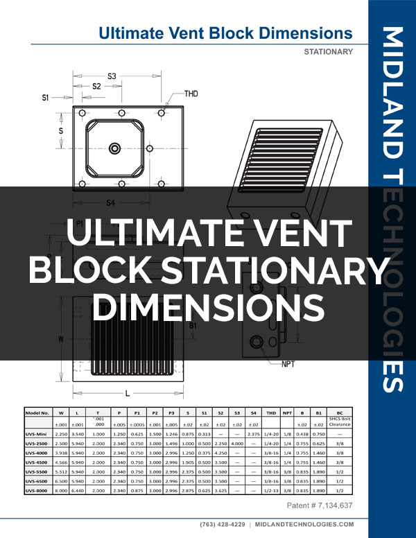 image of ultimate vent block stationary dimensions pdf